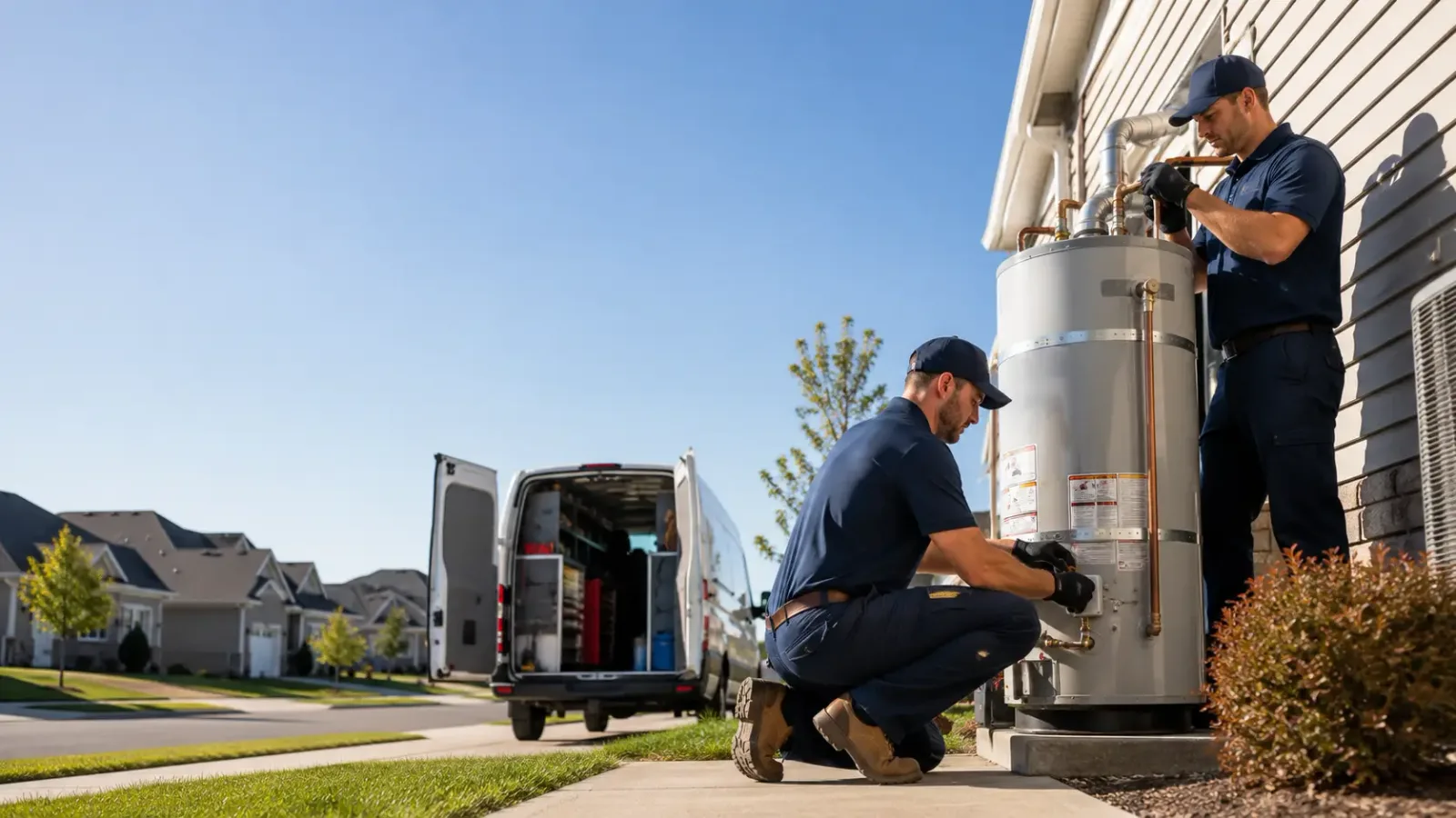 Water Heater Installation in Lewisville, OH